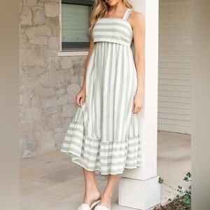 Entro Striped dress